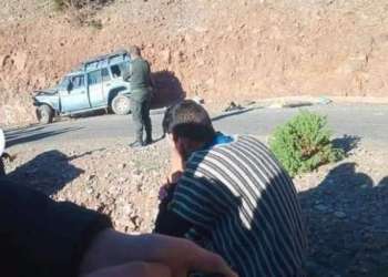 وفاة 3 أشخاص في حادثة سير مميتة إقليم شيشاوة