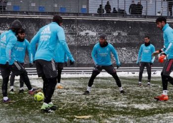 العاصفة الثلجية تغير مخططات ريال مدريد