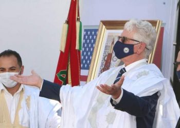 السفير الأمريكي في رسالة لجلالة الملك يحتفي بذكرى 11 يناير