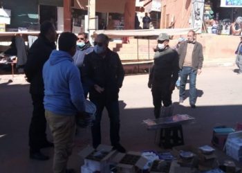 أزيلال : السلطة المحلية تنظم السوق الاسبوعي