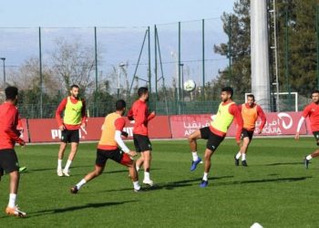 بالفيديو… آخر حصة تدريبية للمنتخب الوطني للاعبين المحليين قبل التوجه الى الكامرون