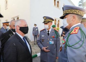 التوقيع على خارطة طريق التعاون العسكري الأمريكي المغربي
