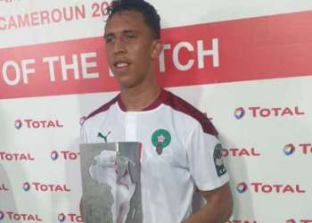 المغربي سفيان الراحيمي أحسن لاعب في مباراة المنتخب المغربي أمام أوغندا