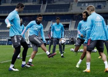 ريال مدريد يختتم تحضيراته لمواجهة أثلتيك بلباو