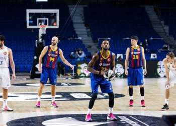 برشلونة يهزم الريال ويتوج بلقب كأس ملك اسبانيا لكرة السلة