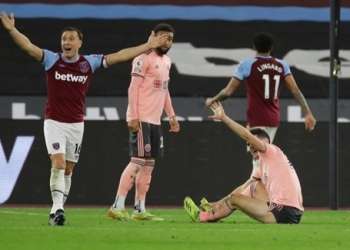 الدوري الإنجليزي: ويستهام يعمق جراح شيفيلد وينضم للمربع الذهبي