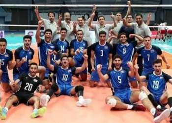 المنتخب المصري يفوز على نظيره المغربي ويتوج بطلا لكأس أمم إفريقيا للكرة الطائرة للشبان