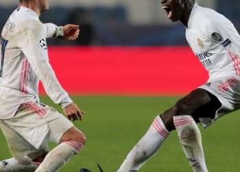 قذيفة ميندي في مرمى أتالانتا تقرب ريال مدريد من ربع نهائي دوري الأبطال
