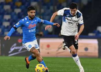 التعادل السلبي يحسم مباراة نابولي وأتالانتا في ذهاب نصف نهائي كأس إيطاليا