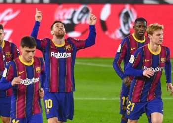 برشلونة يفوز في 6 مباريات خارج أرضه في رقم لم يتحقق منذ 2017