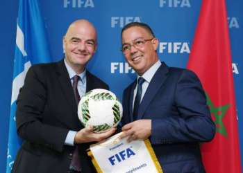 جياني ايفانتينو رئيس الاتحاد الدولي لكرة القدم “فيفا” يزور المغرب
