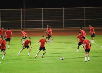المنتخب الوطني للاعبين المحليين يستعد لمباراة مالي