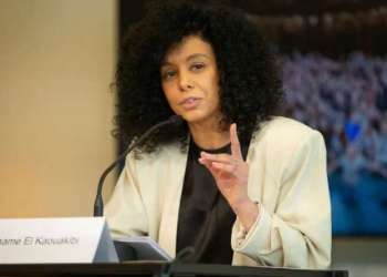 توقيف برلمانية بلجيكية من أصل مغربي