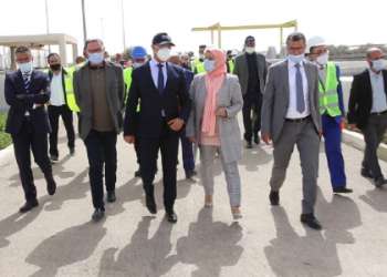 الحافظي يزور أوراش التزويد بالماء الشروب وخدمة التطهير السائل بالداخلة