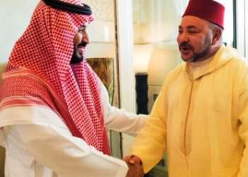 جلالة الملك يهنئ ولي العهد السعودي إثر نجاح العملية الجراحية