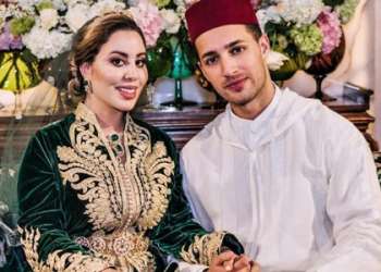 جلالة الملك يبارك قران للا نهيلة كريمة الأميرة للا أسماء
