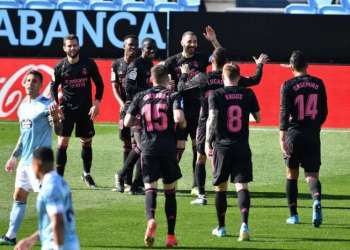 بنزيمة يقود ريال مدريد للفوز على سلتا فيغو وانتزاع وصافة “الليغا”