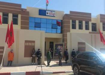 تدشين منطقة أمنية ثانية بالعيون