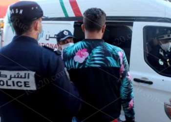 ضبط المشتبه فيه القاصر الذي اعتدى على موظف شرطة بواسطة السلاح الأبيض