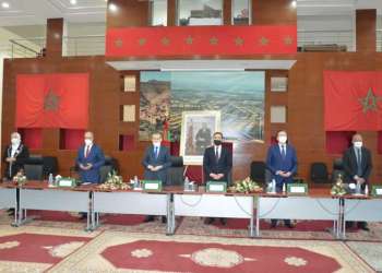 حفل تنصيب المديرة العامة الجديدة للوكالة المستقلة لتوزيع الماء والكهرباء لتادلة