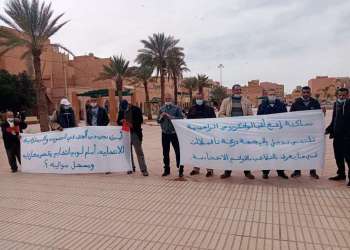 تشطيب أسماء من اللوائح الانتخابية  يخرج ساكنة أغبالو نكردوس الى ولاية درعة تافيلالت
