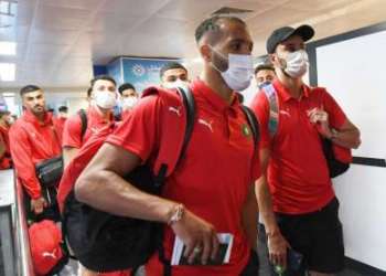 بعثة المنتخب الوطني الأول تصل إلى نواكشوط