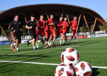 المنتخب الوطني يواصل إستعداداته لمباراة موريتانيا