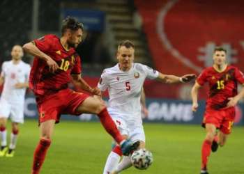 بلجيكا تصعق بيلاروسيا بثمانية أهداف في تصفيات مونديال 2022