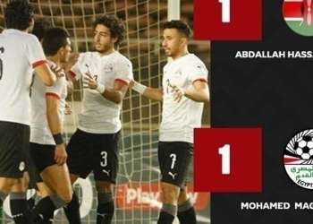 التعادل يمنح مصر بطاقة الصعود مع جزر القمر إلى نهائيات أمم إفريقيا