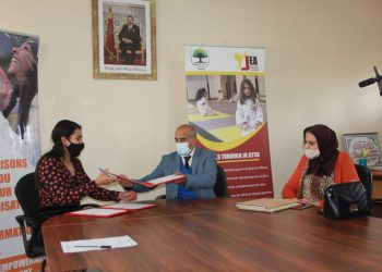 عقد اتفاقية شراكة بين المديرية الإقليمية بن امسيك وأكاديمية التربية عن طريق رياضة الجوجيستو