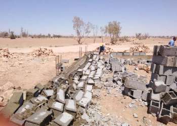 وفاة طفل تحت أنقاض أساس ورش منزل باشتوكة‎