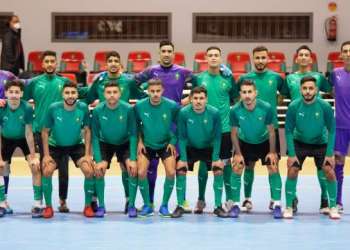 المنتخب الوطني لكرة القدم داخل القاعة لأقل من 23 سنة يستعد بالمعمورة