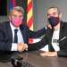 برشلونة يمدد عقد مينجيزا حتى 2023