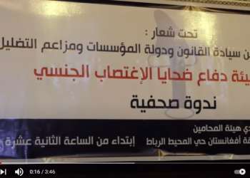 الهيني: ملف الاغتصاب الجنسي من قبل “صحفيين” لا علاقة له بحرية الرأي