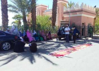 معطلو زاگورة يقتحمون الباب الأول لعمالة الإقليم