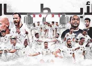 الجزيرة يتوج بلقب دوري الخليج العربي