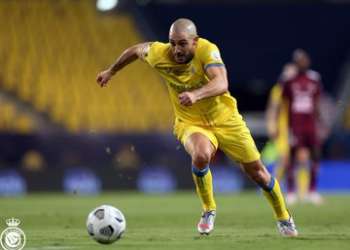 امرابط يقود النصر للفوز على الفيصلي في الدوري السعودي الممتاز
