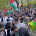 ثلاثة موقوفين في كوبنهاغن خلال تظاهرة مؤيدة للفلسطينيين