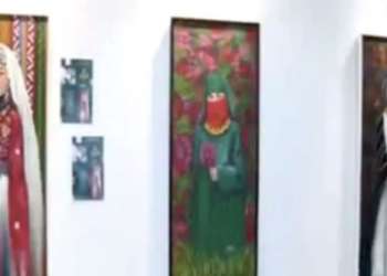معرض “الرسم بصيغة المؤنث في رواق البنك الشعبي بالرباط”