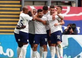 مانشستر سيتي يفوز على كريستال بالاس ويقترب من التتويج رسمياً
