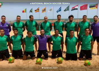 المنتخب الوطني لكرة القدم الشاطئية ينهزم أمام منتخب الموزمبيق