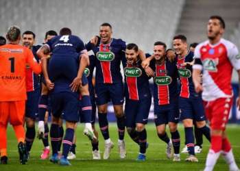 مبابي يقود سان جيرمان للقب كأس فرنسا على حساب موناكو
