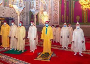 أمير المؤمنين صاحب الجلالة الملك محمد السادس يحيي ليلة القدر المباركة