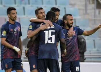 الأهلي المصري يهزم الترجي التونسي بملعبه ويقترب من نهائي دوري الأبطال