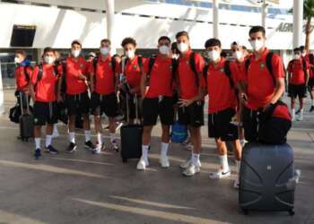 المنتخب الوطني لأقل من 20 سنة يتوجه إلى مصر للمشاركة في البطولة العربية