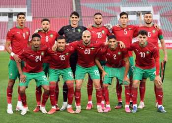 الياميق يقود المنتخب المغربي للفوز على نظيره الغاني وديا