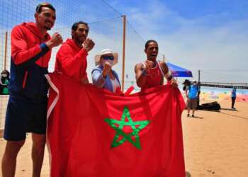 المنتخب الوطني للكرة الطائرة الشاطئية (ذكور) يتأهل إلى دورة الألعاب الأولمبية “طوكيو”
