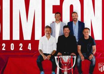 سيميوني يمدد عقده مع أتلتيكو مدريد حتى 2024