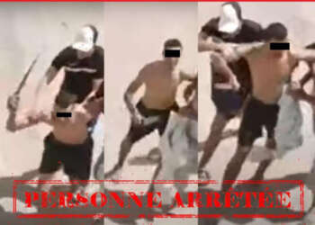 فيديو لشخص يحمل سيفا بالشارع يحرك شرطة فاس