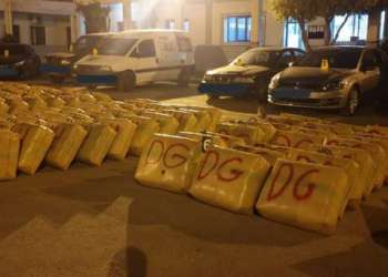 إحباط محاولة للتهريب الدولي لطن و275 كيلوغرام من مخدر الشيرا بالقنيطرة